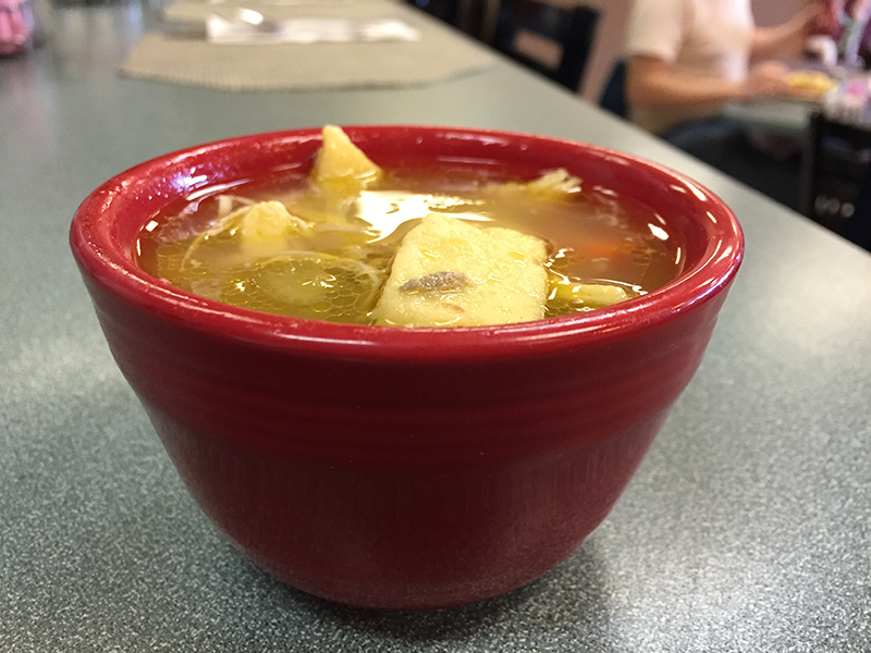 Erika’s Red Plate Cup Of Soup