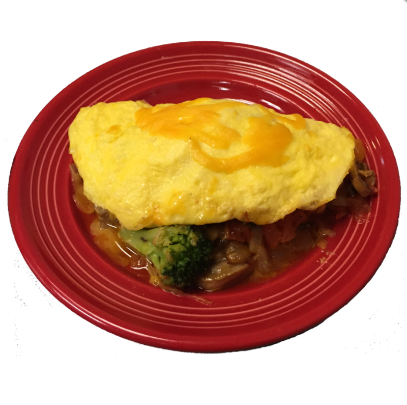 Erika’s Red Plate Omelet