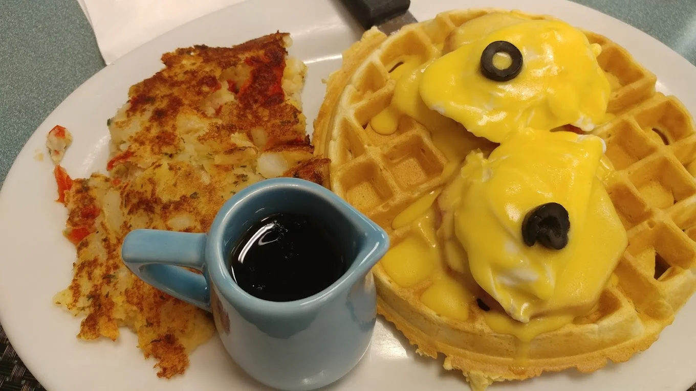 Waffle Benedict